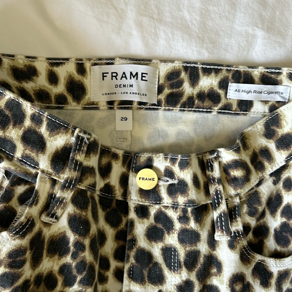 FRAME denim cheetah